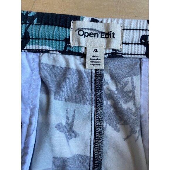 Open Edit shorts men's sz XLarge "surfs up collage" NEW - Picture 5 of 6